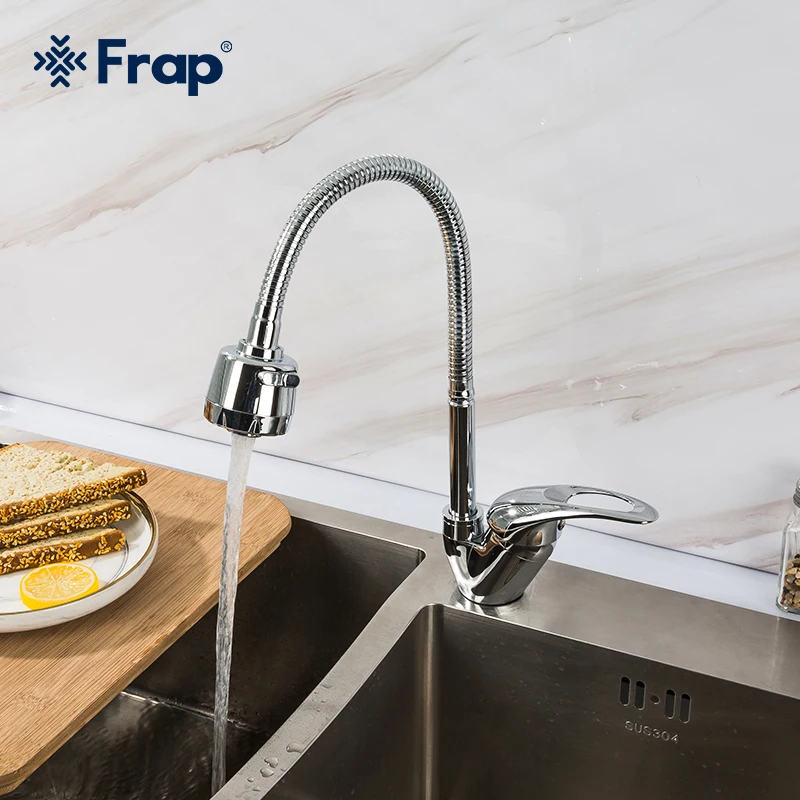 Frap-grifo mezclador de agua fría y caliente para cocina, con orificio de Palanca única, F4302-b