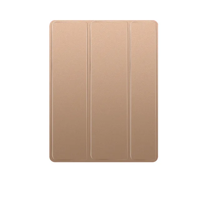 Подходит для iPad 10," с ручкой лоток силиконовый чехол для iPad seventh generation Funda кожаный умный чехол A2197 A2200 A2198 - Цвет: Gold
