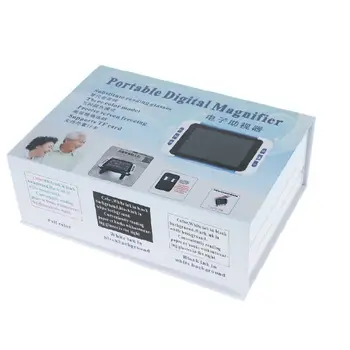 

3.5\" Digital Magnifier 32X Magnification LCD Display 3 Colors Modes Reading Aid H7ED