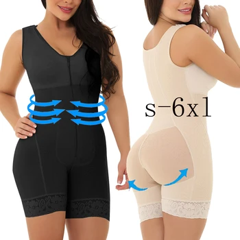 

Zipper Shaper Firm Compression Body Weight Loss Best Waist Cincher Tummy Control Women Shapers Butt Lifter Corset Underwear 2020