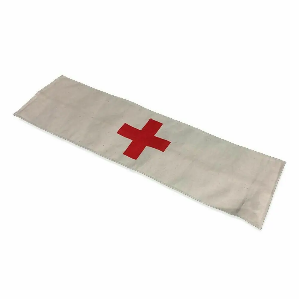 WW2 Chinese Army Health Worker Armband Military Red Cross Collection
