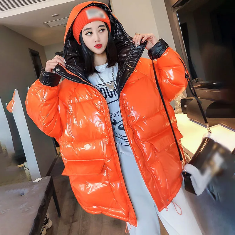 Winter White Duck Down Padded Down Women Bright