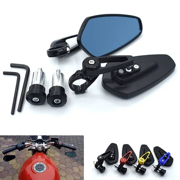 

Universal 7/8 "22mm Handlebar Motorcycle Rearview Mirror Moto mirror for Suzuki TL1000S DL650 V-STROM GSR600 GSR750 SFV650 K7 K8
