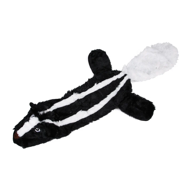 Black squirrel Мода 1 шт. Забавные игрушки в форме животных подарочный набор большой не плюшевый кролик хонинговая белка для собак Жевательная собака игрушка-Волк - Цвет: Black squirrel