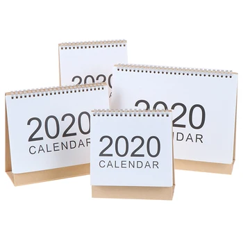 

Delicate 2020 Desktop Wall Calendar 2019 Monthly Plan Daily Schedule Planner Kawaii School Supplies