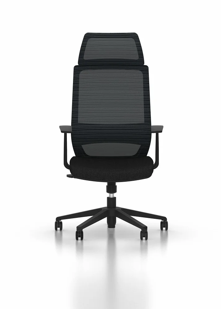 Sunon chair High back gaming chair with Fixed armrest computer chair Comfort Mesh back and fabric meeting bar chair STU81SCW-2