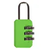 3 Digit Dial Code Number Password Combination Lock Padlock Small Portable Travel Luggage Zipper Bag Padlock Suitcase Bag Lock 6