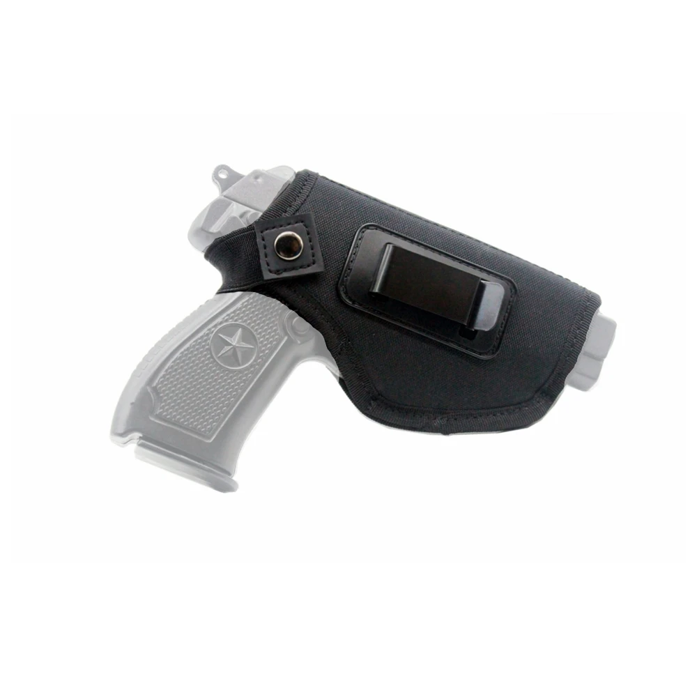 

New Upgrade Tactical Right Hand Pistol Case Holster Concealed Carry Clip-On Holster Nylon Hunting Pistol Holster for Right Hand