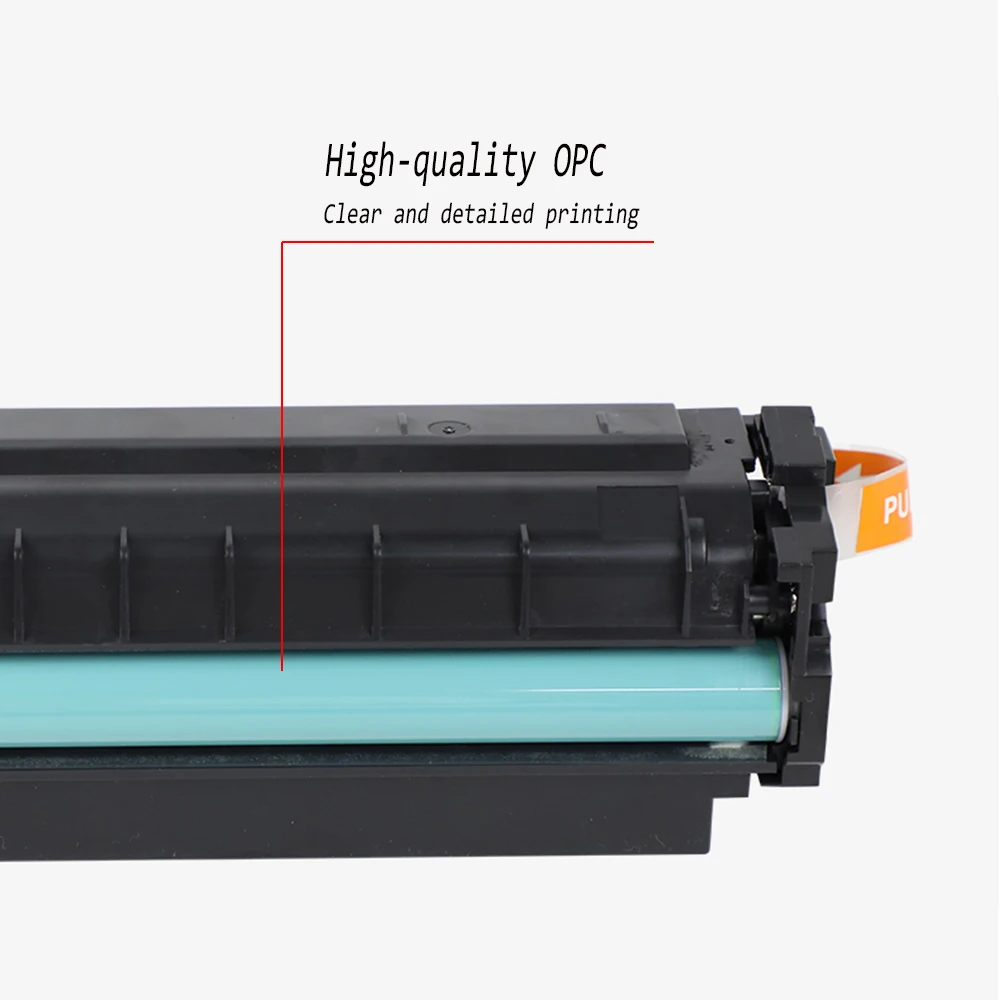 5-Pack 2BK+C+Y+M Compatible High Yield CRG-054 Laser Printer Toner Cartridge Used for Canon Color imageCLASS MF643Cdw MF645Cx Laser Printer