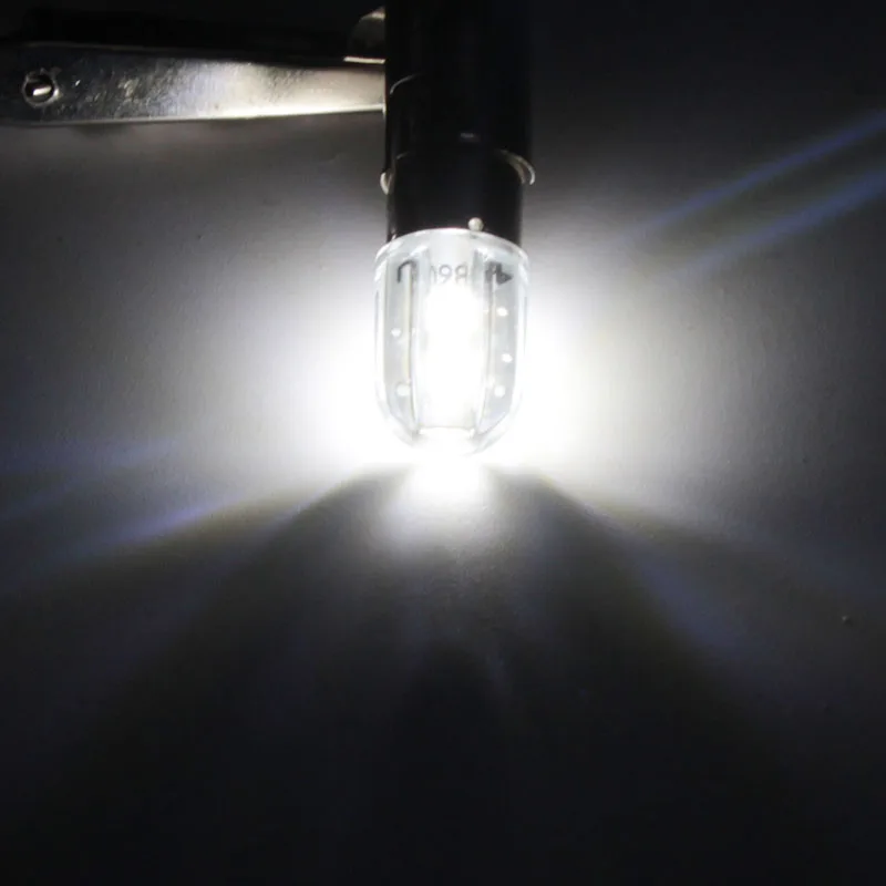 10 шт. E10 BA9S T4W светодиодные лампы для салона автомобиля светильник Dc 6 в 12 В 24 в 36 в 48 в супер 1 Вт 3030 авто инструмент лампы - Испускаемый цвет: Белый