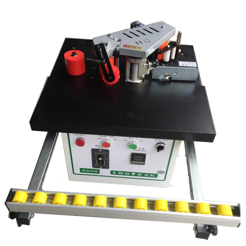 

New type manual mini edge banding machine with cut pvc automatic woodworking edge bander