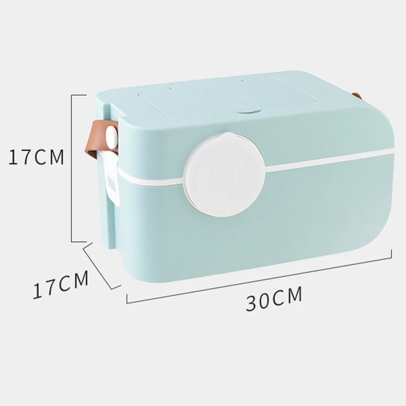  Multi-Layer First Aid Kit Storage Organizer Medicine Box Portable Medical Kits PP Plastic Drawer Dr