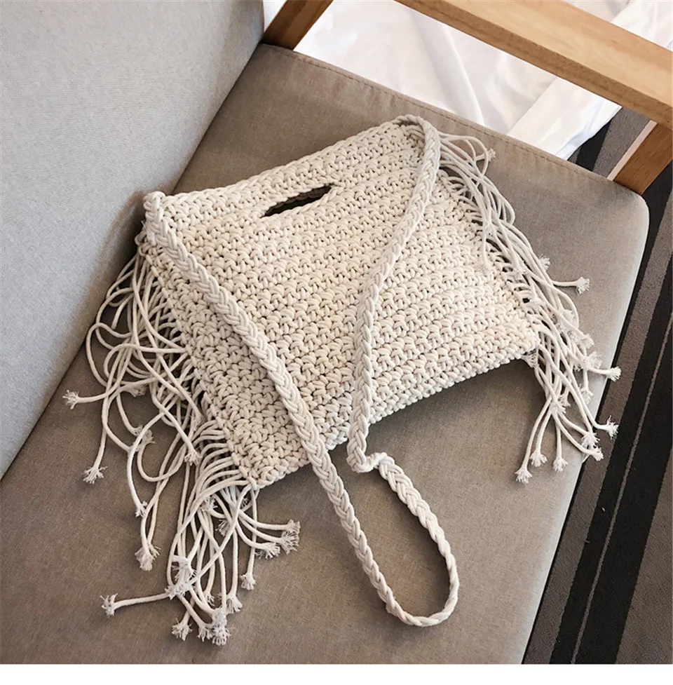 Beautiful Woven Straw Crossbody Bags 