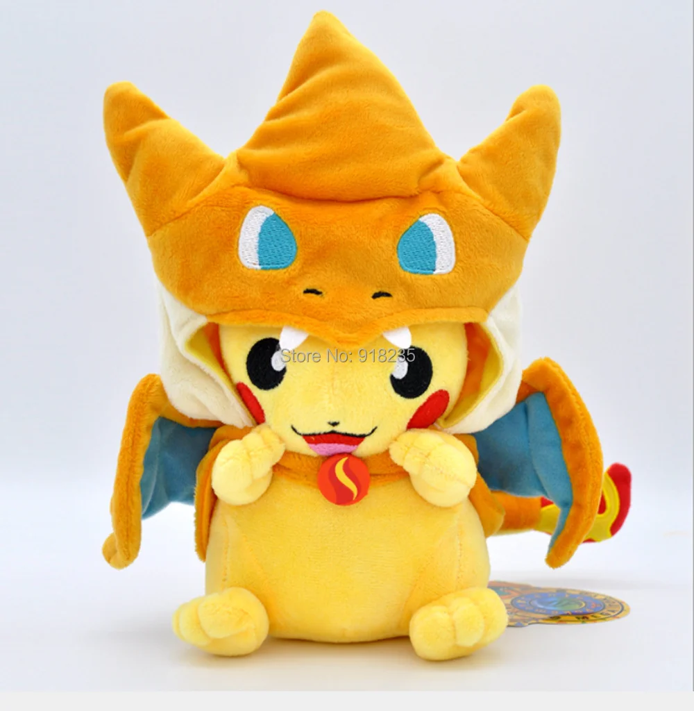 Игрушка плюшевая для косплея Pika X 20 25 см|doll plush toy|charizard toymagikarp toy |