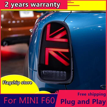 

For BMW MINI mini taillight Countryman F60 modified mi flag LED driving lights brake turn signal