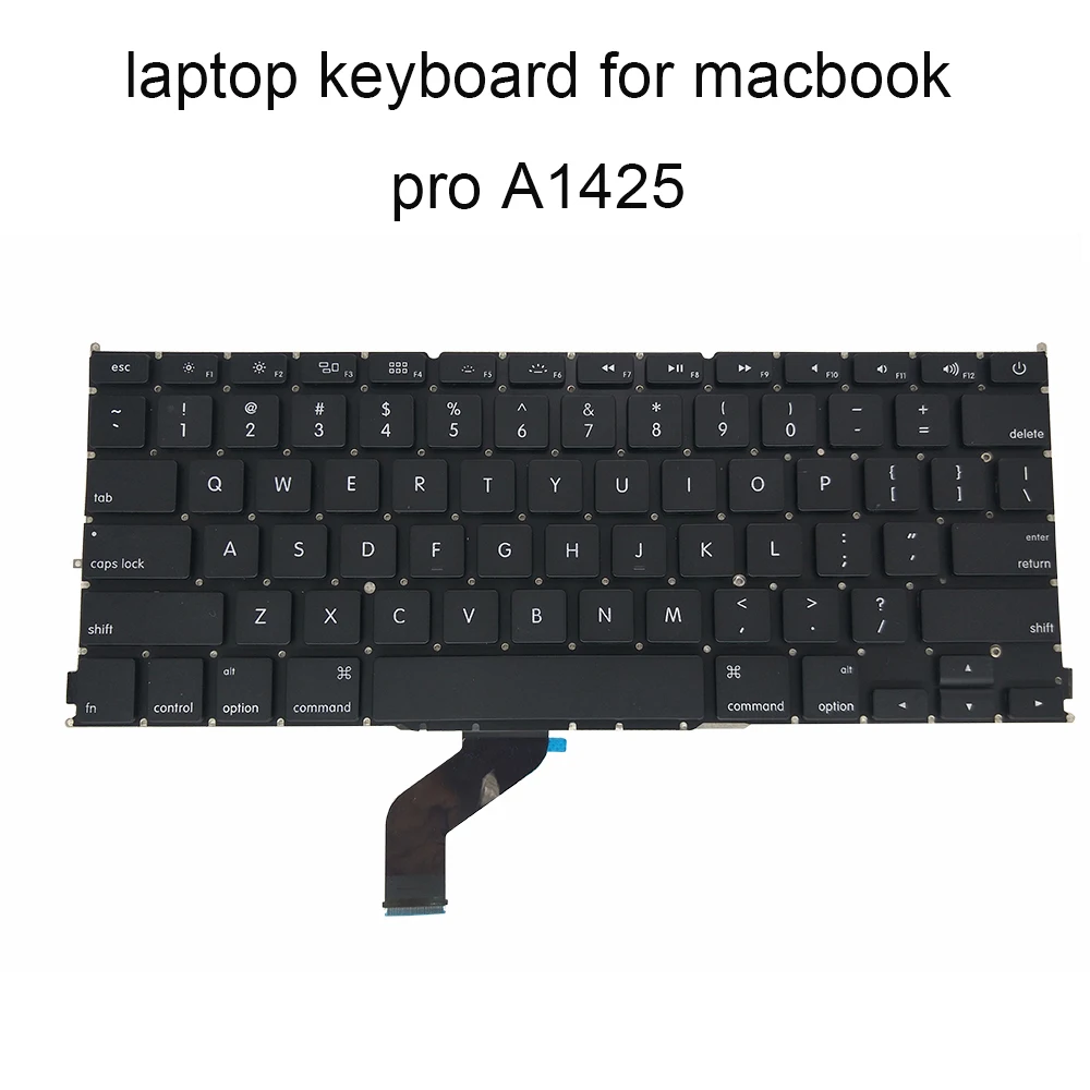 Клавиатура A1425 с подсветкой для MacBook Pro MD212 MD213 английская клавиатура ноутбука