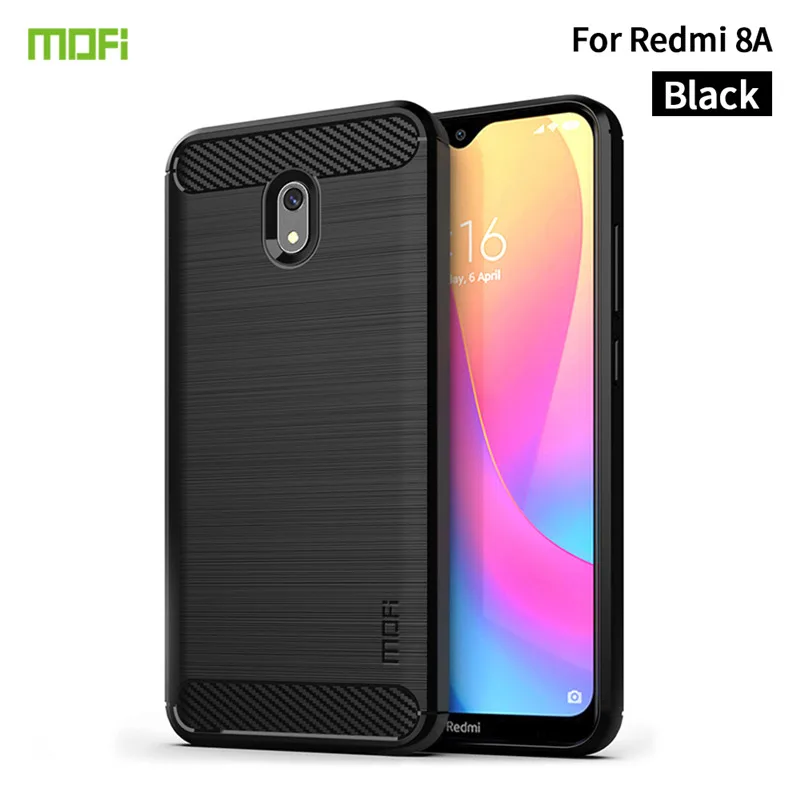 Чехол для Xiaomi Redmi 8A, чехол MOFI, чехол s из ТПУ для Xiaomi Redmi 8A, Высококачественная мягкая задняя крышка из ТПУ для Xiaomi Redmi 8A