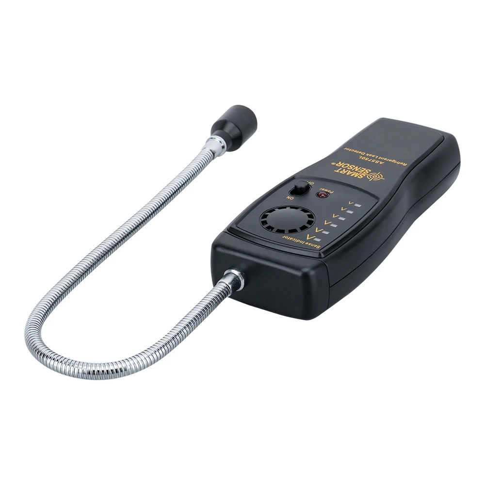 Koop Gas analyzer Freon Gas Lekken Tester Cfk HCFCs HFCs Halogeen Freon Gas Detector Koelmiddel Airconditioning Monitor Gaslek