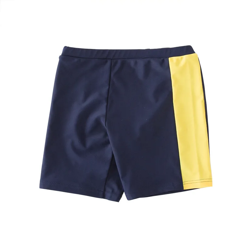 

Short in Size Processing CHILDREN'S Swimming Trunks Kids Swimsuit BOY'S Boxer Swimwear Yellow Edge Mixed Colors Beach Shorts