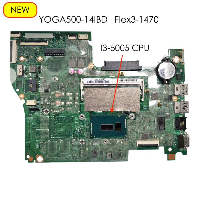 good pc motherboard For YOGA 500-14IBD FLEX 3-1470 Laptop PC motherboard 14217-1M 448.03N03.001M pc motherboard cheap