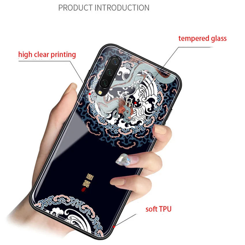 Чехол из Aixuan стекла для Xiaomi mi 9 lite mi A3 cc9 cc9e чехол из закаленного стекла силиконовый защитный полный чехол s
