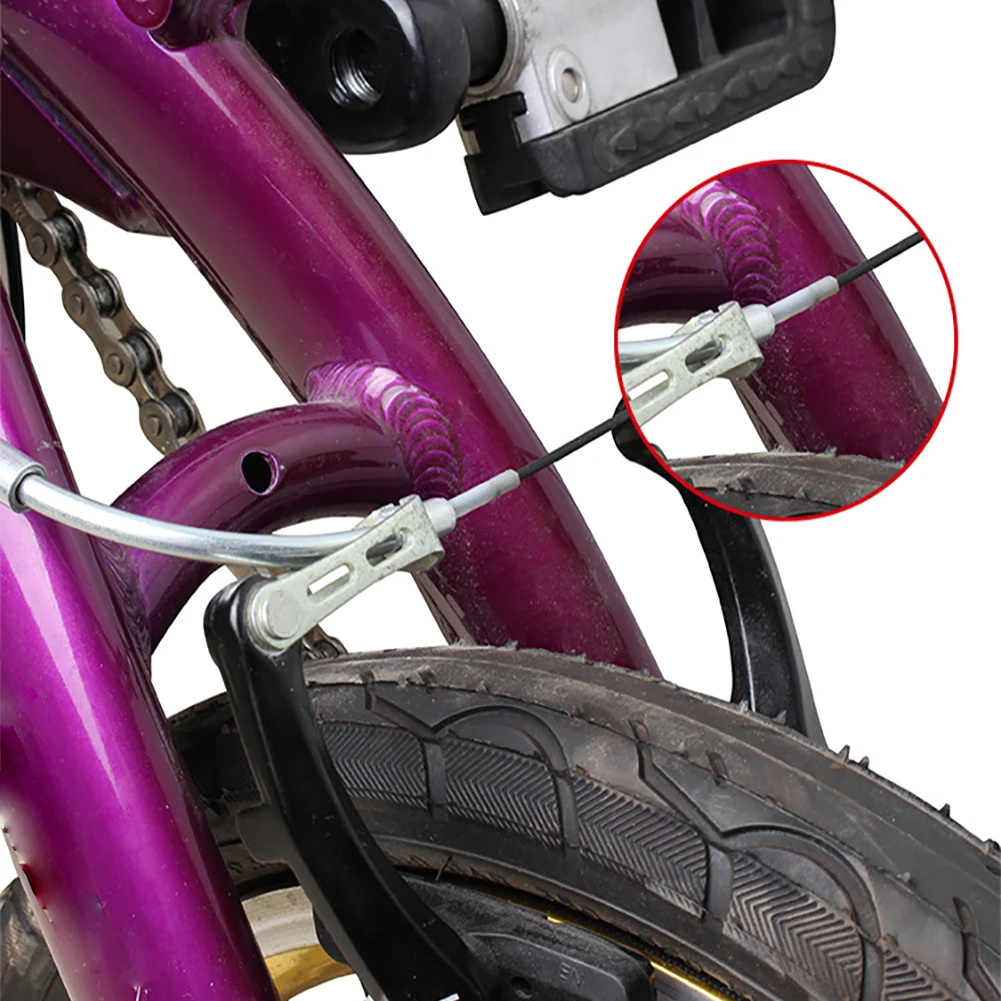 10 шт./компл. мягкие прочные домашние V Суппорт локтя внутренний Мини DIY Repair утолщенной Расширенный велосипедные тормоза катетер для горного велосипеда