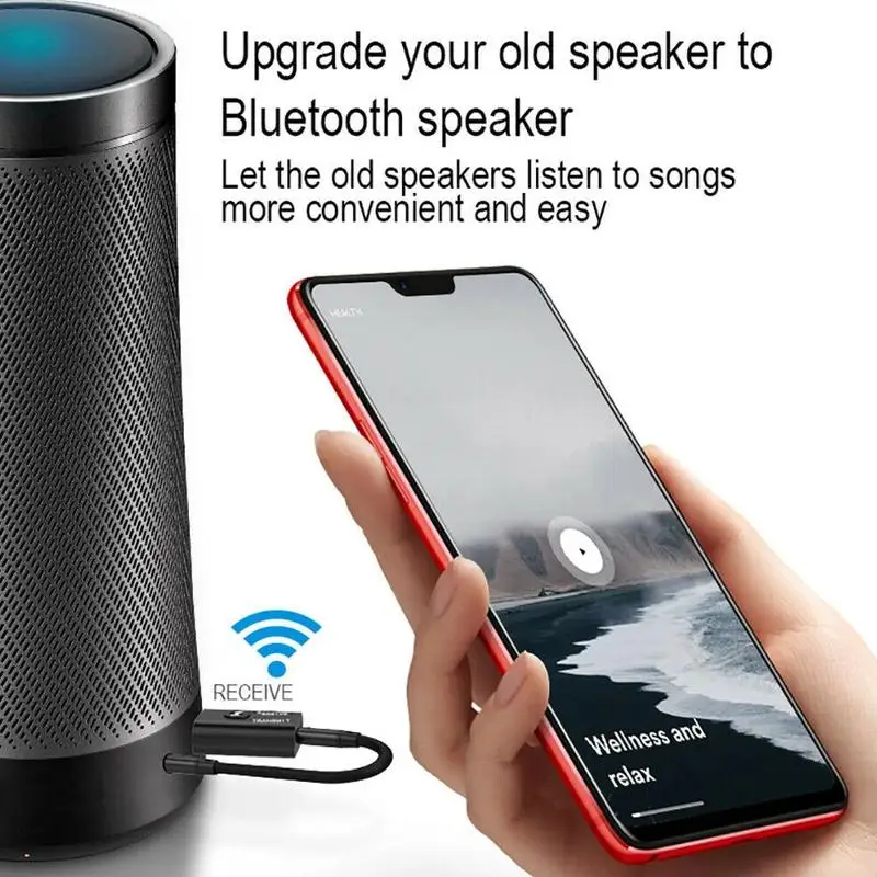 Мини стерео Bluetooth AUX RCA USB для ТВ ПК автомобильные наушники 5,0 аудио передатчик приемник беспроводной Bluetooth адаптер Y9J0
