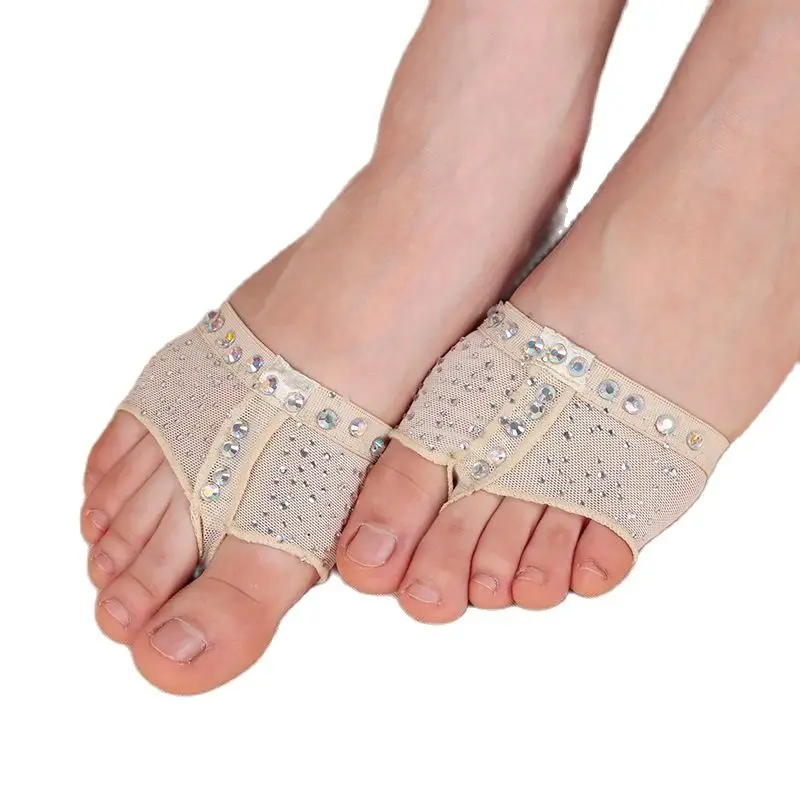 1 Pair Dongja Heel Protector Ballet Dance Socks Belly Dancing Foot Thong Dance Accessories