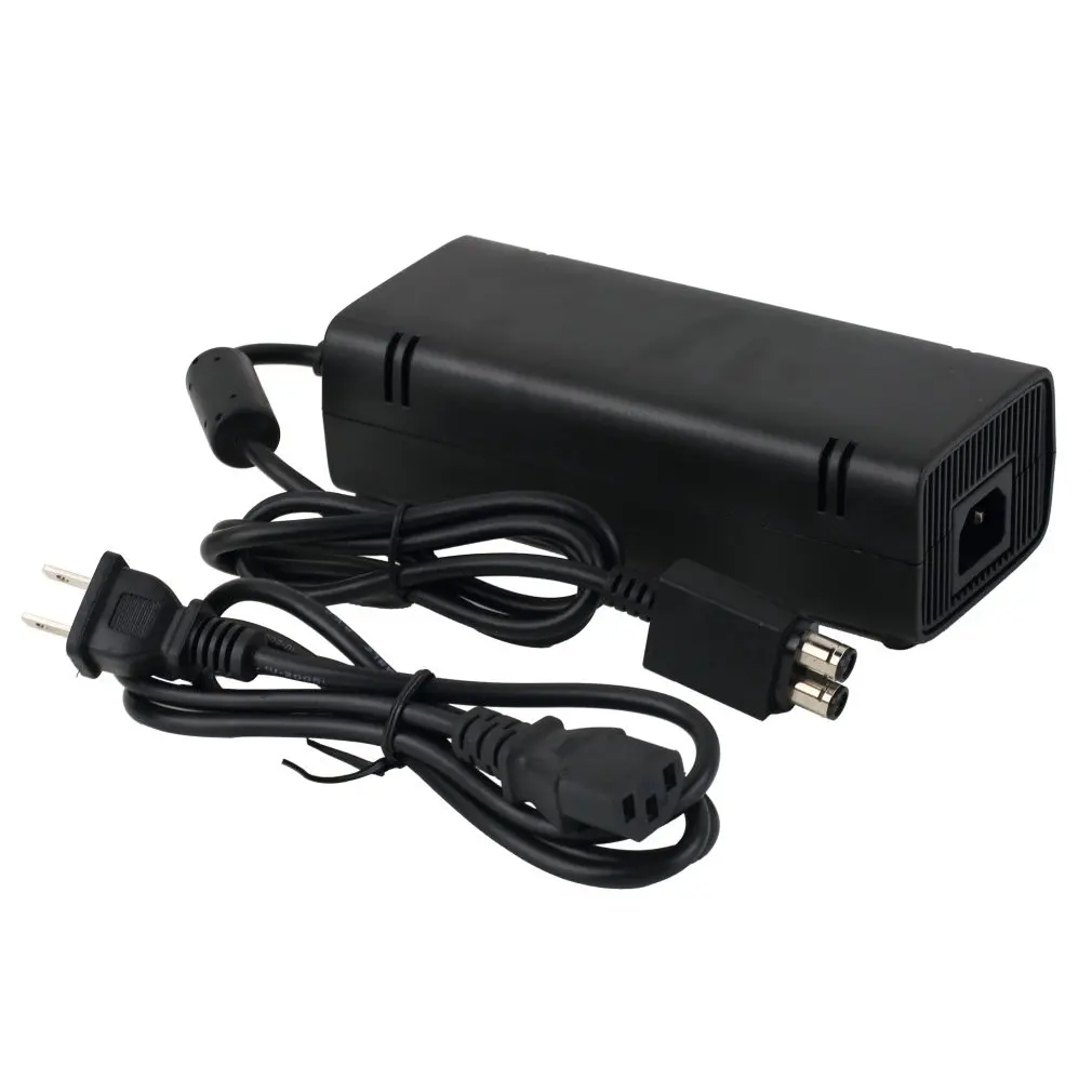 

Black 135W 12V AC Adapter Power Supply Cord Charge Charging Charger Power Supply Cord Cable for Microsoft for Xbox 360 Slim