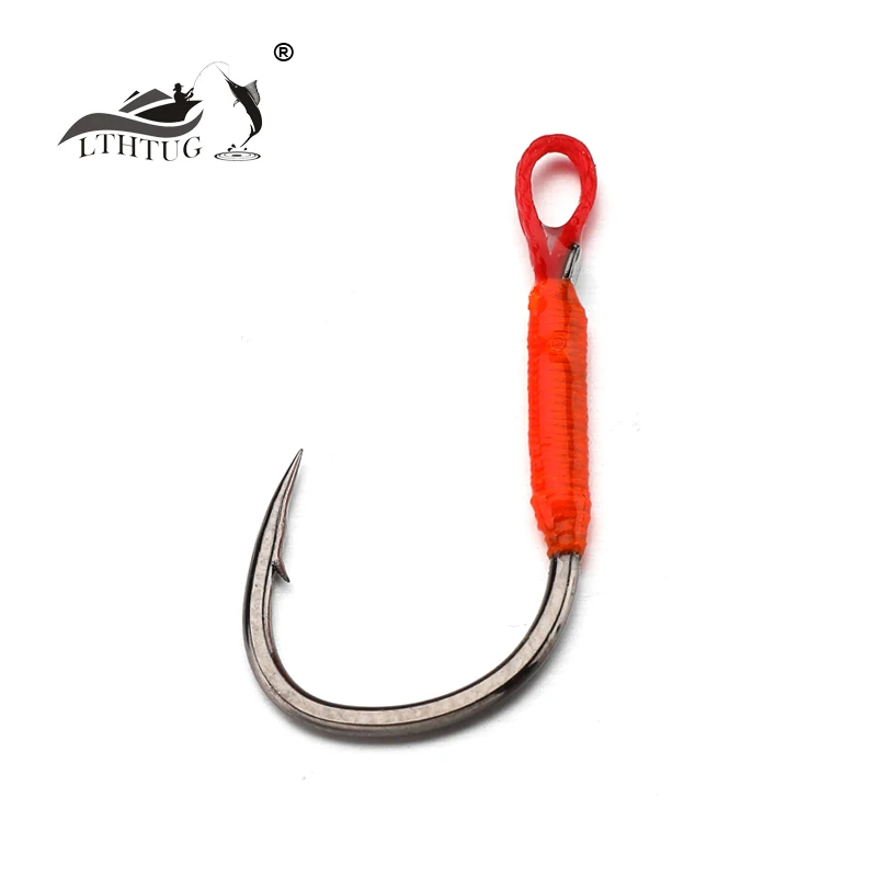 LTHTUGSpoonFishingHooksUVPaintIseniHandmadeAssisthookFor