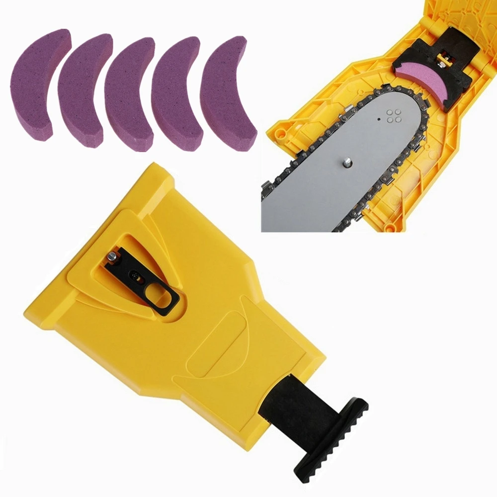 Chainsaw Teeth Sharpener chainsaw Portable Durable Easy Power Sharp Bar