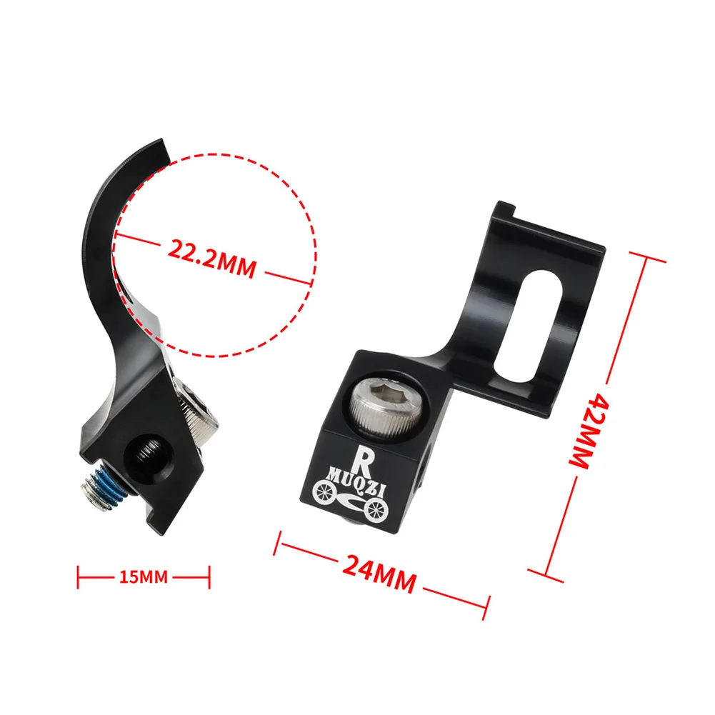 MUQZI 용 시마노 브레이크 및 SRAM 시프터 레버 2 1 어댑터 XTR XT SLX DEORE 산악 자전거 브레이크 연결 부품