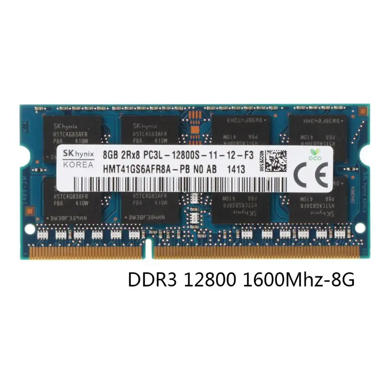 2 ГБ/4 ГБ/8 ГБ DDR3 PC3-10600U PC3-12800S 1333 МГц 1600 МГц PC10600 PC12800 модуль DIMM для чипсета Hynix лэптоп ноутбук Память ram - Цвет: 12800 1600Mhz 8G