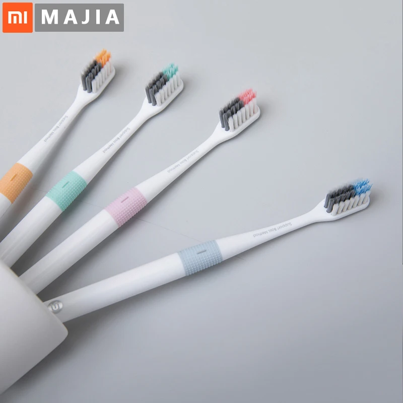 Xiaomi mijia Doctor B зубная щетка бас метод сандвич кровать лучше шунт щеток 4 цвета в том