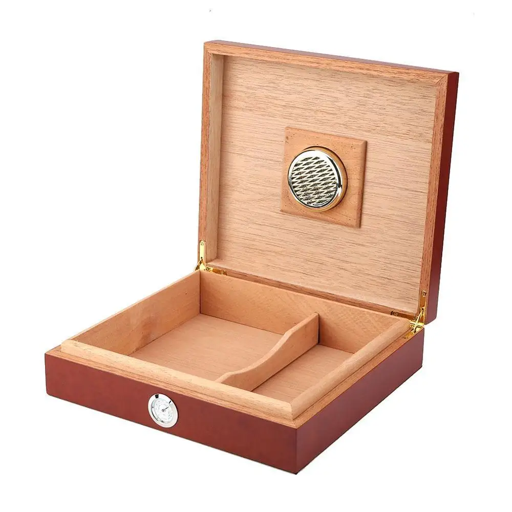 Мини humidor portatil caja de cigarros Винтаж contenedor para cigarrillos de madera