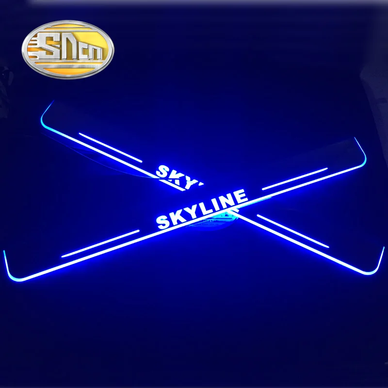 2 шт. ультратонкая акриловая светодиодная подсветка SNCN Skyline R32 R33 R34 R35 | Автомобили
