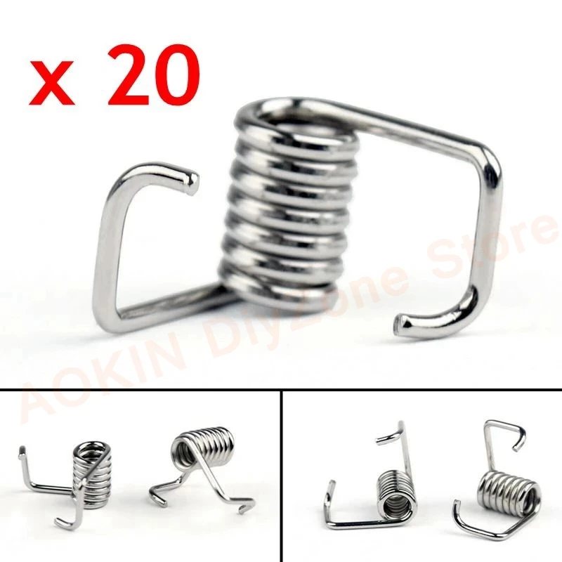 

20Pcs/Set 3D Printer Universal Locking Torsion Springs For GT2 6mm Timing Belt