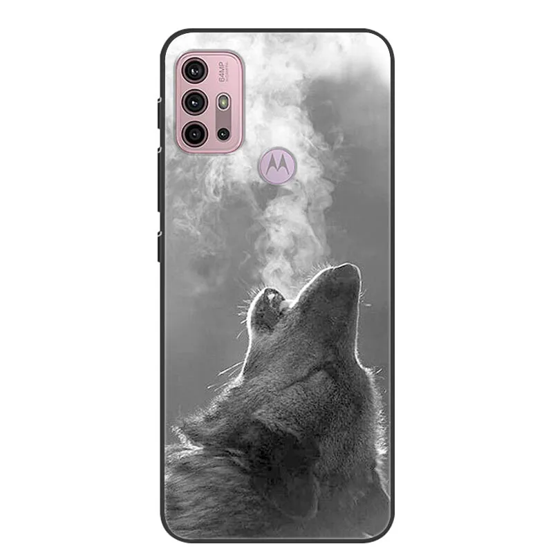 Fashionable Soft Silicone Back Cover Phone Case - Fits 6.5'' Models