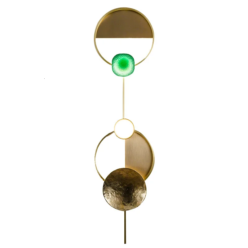 Wall Lamp Post Modern Originality Villa A Living Room Background Wall Lamp Northern Europe Corridor Aisle Bedroom Bedside Lamp