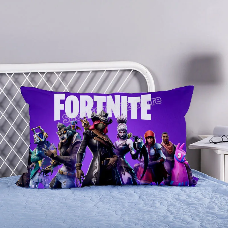 Чехол для подушки Fortnite в стиле аниме Fortnight чехол с мультипликационным рисунком