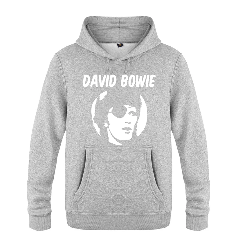 HUIY BAT Ziggy Stardust Давид Боуи толстовки мужские мужские пуловеры флисовые толстовки с капюшоном - Цвет: HUIY BAT