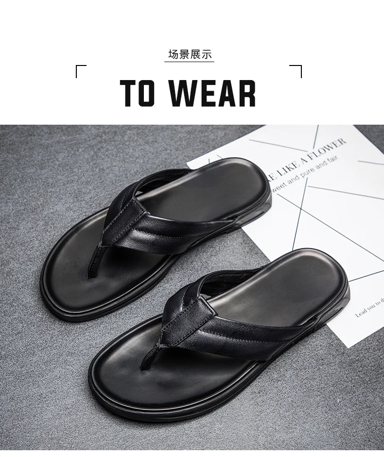 Casa de Slides Flip Flops Homens Chinelos