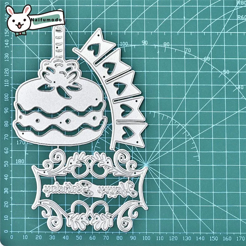 Christmas Carbon Steel Die Punching Machine Stencils Cutting Dies Birthday Gift