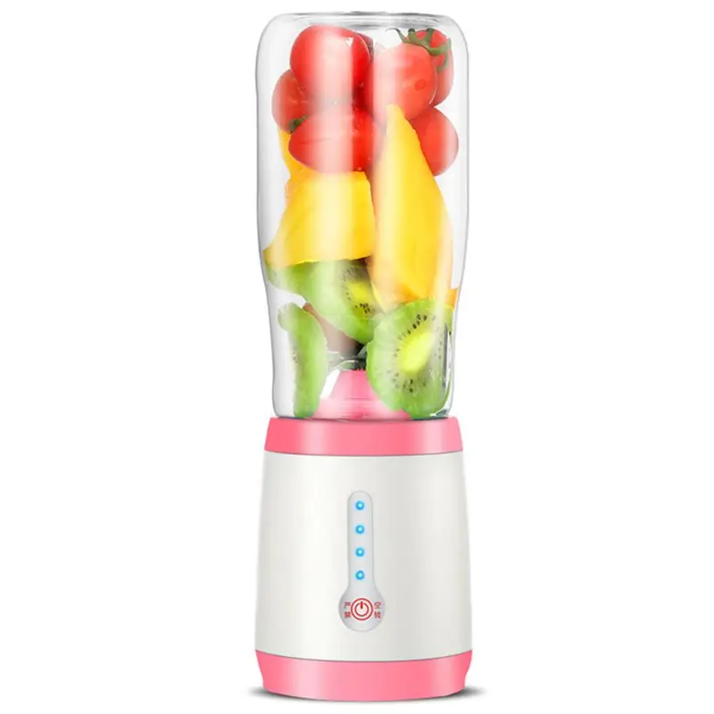 

Juicer Cup, Portable Juice Blender, Personal Size Eletric Rechargeable Mixer, 500ml Fruit Mixing Machine with USB Charger Cable