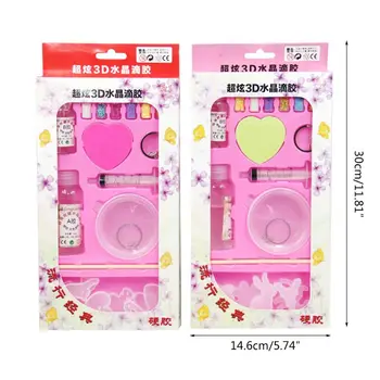 

1Set Crystal Epoxy Resin Mold Pendant Casting Mould Handmade Jewelry Making Tool T4MD