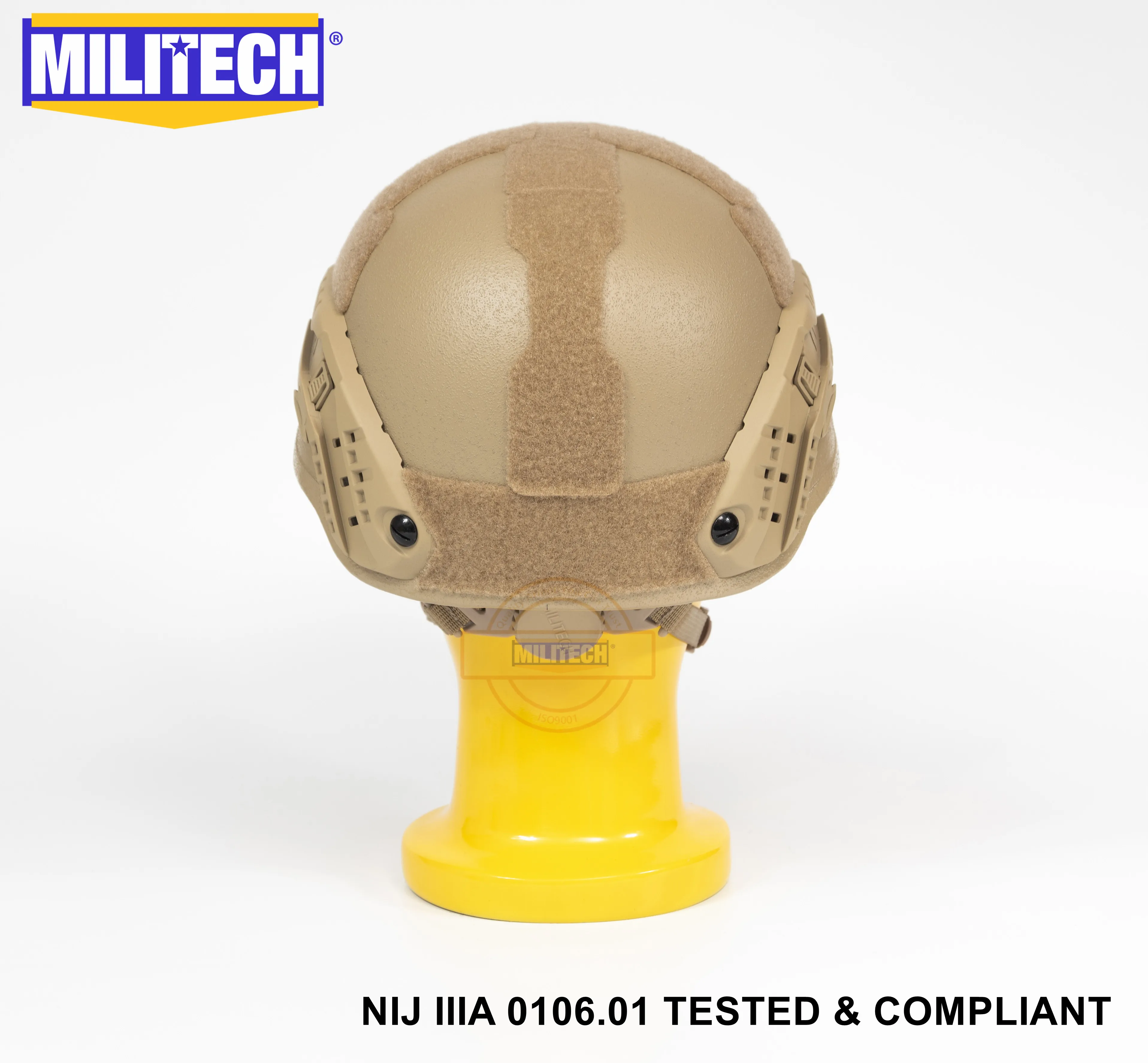Militech NIJ Level IIIA 3A DE ARC Mid Cut Bulletproof Sentry XP Aramid баллистический шлем с пуленепробиваемый тактический комплект козырька