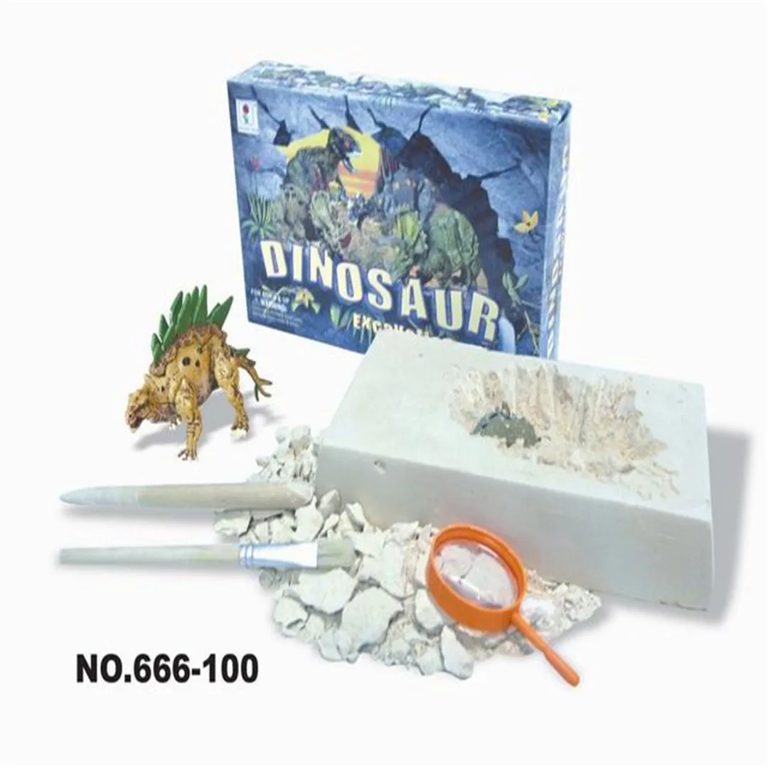 

Dinosaur Archeology Mining Toys DIY Archeology Children'S Educational Toy Environment-Friendly Large Color shi long 1 PCS (6)
