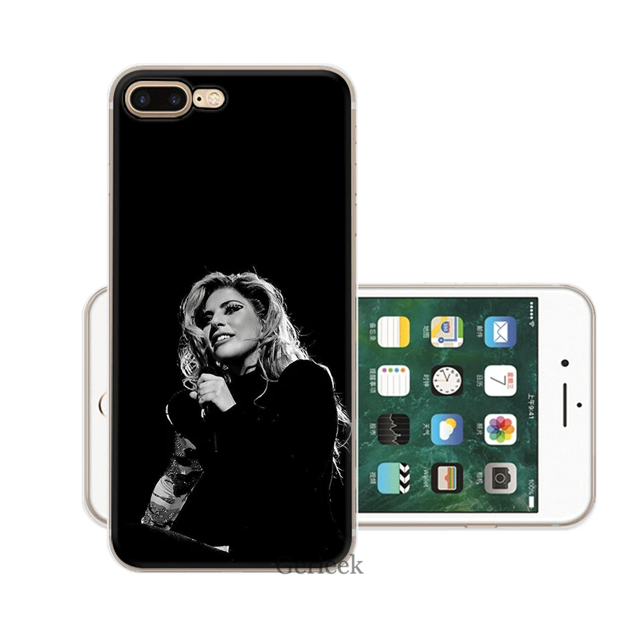 Мобильный чехол для телефона для iPhone 11 Pro 6 6s 7 8 P Lus iPhone XR X XS Max 5 5S SE Оболочка Леди Гага Твердый Чехол