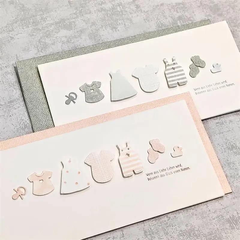 

Metal Cutting Dies for Scrapbooking Lovely Clothes Pants Die Cut Craft Stencil Handmade Card Making Model Knife Mold Decoration