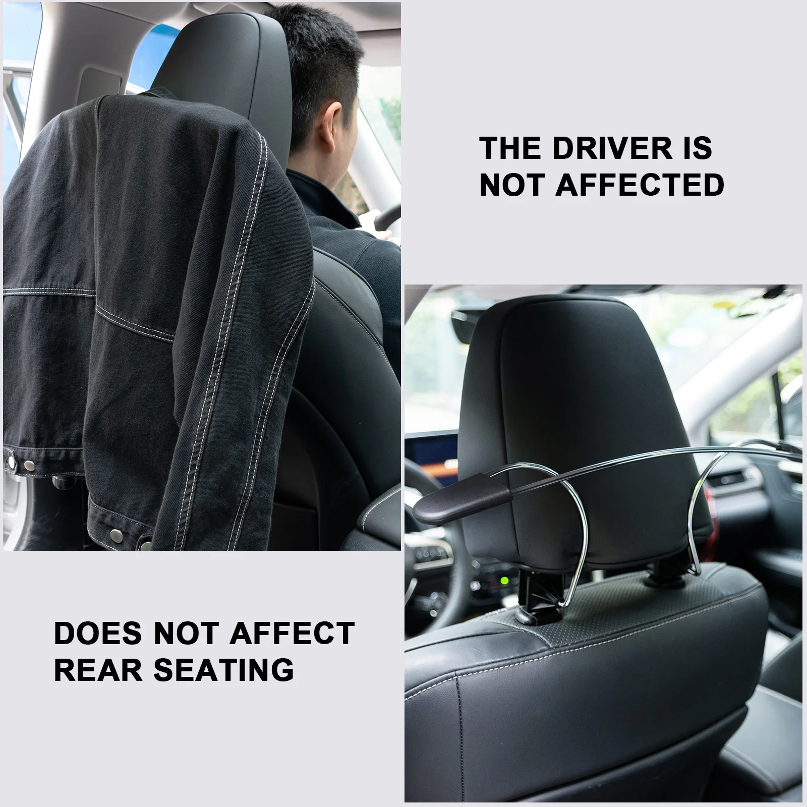 Universal Car Headrest Mount Coat Hanger Back Seat Storage Cloth Hanger Clothes Suit Shirt Jacket Holder Hook Organiser Hook